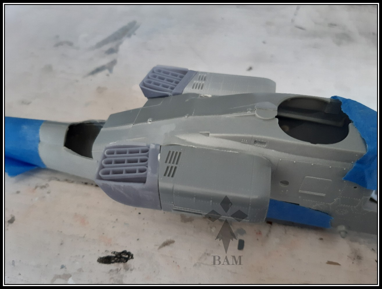 1/48 AH-64D/E ASPI ("Sugar scoop") exhausts - Image 2
