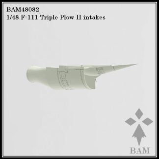 F-111 Triple Plow II seamless intakes